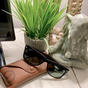 Ray Ban New Wayfarer Polarized sunglasses with case
